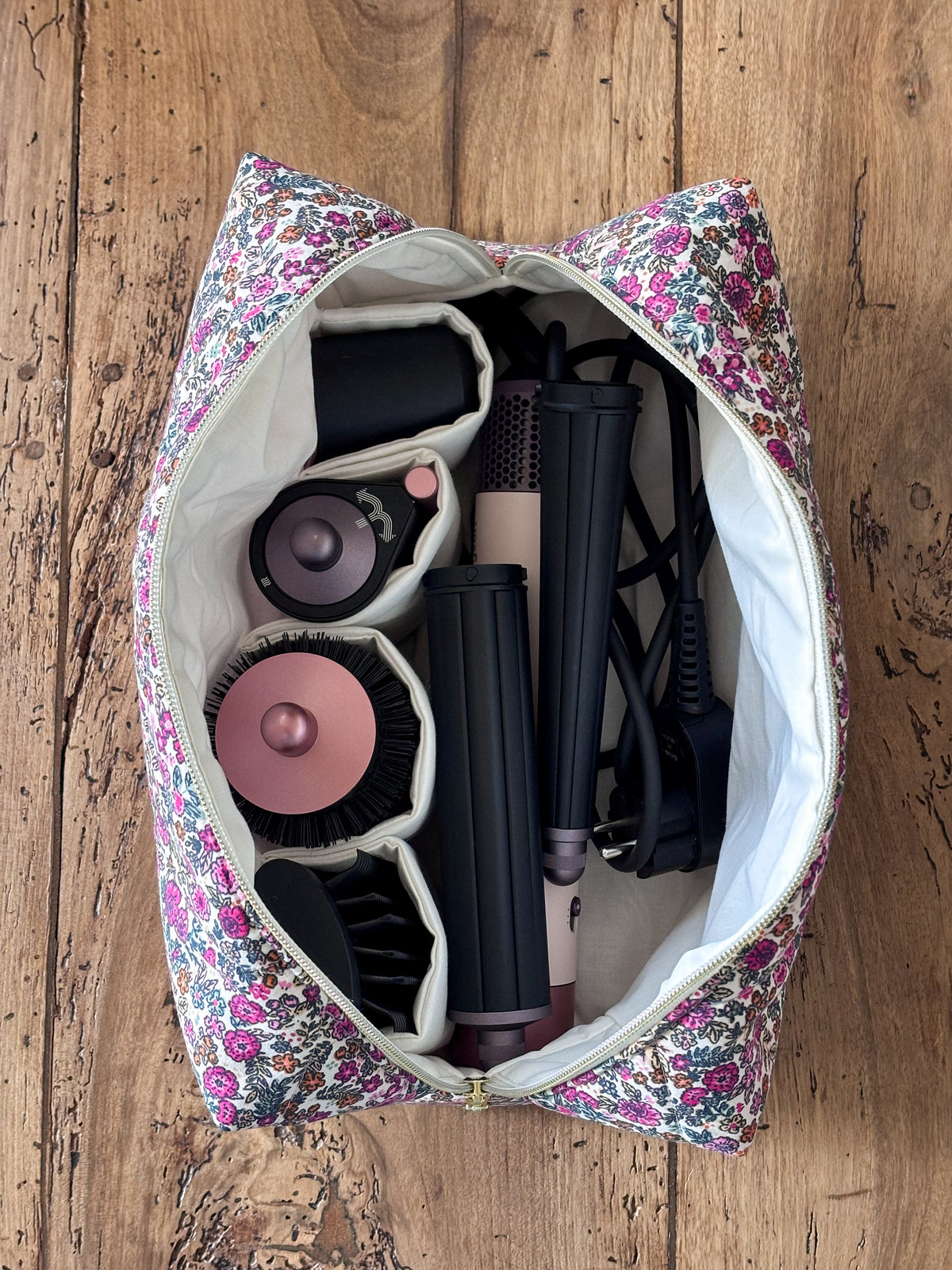 Trousse Dyson Airwrap - fleurie Romane
